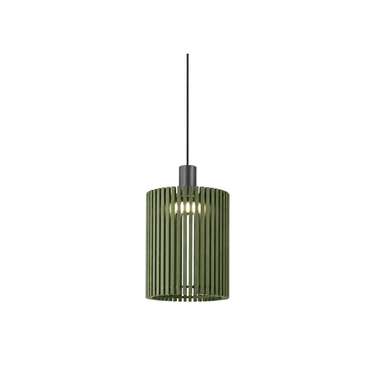 Luminária Pendente Júlia Artesanal com Design Ripado