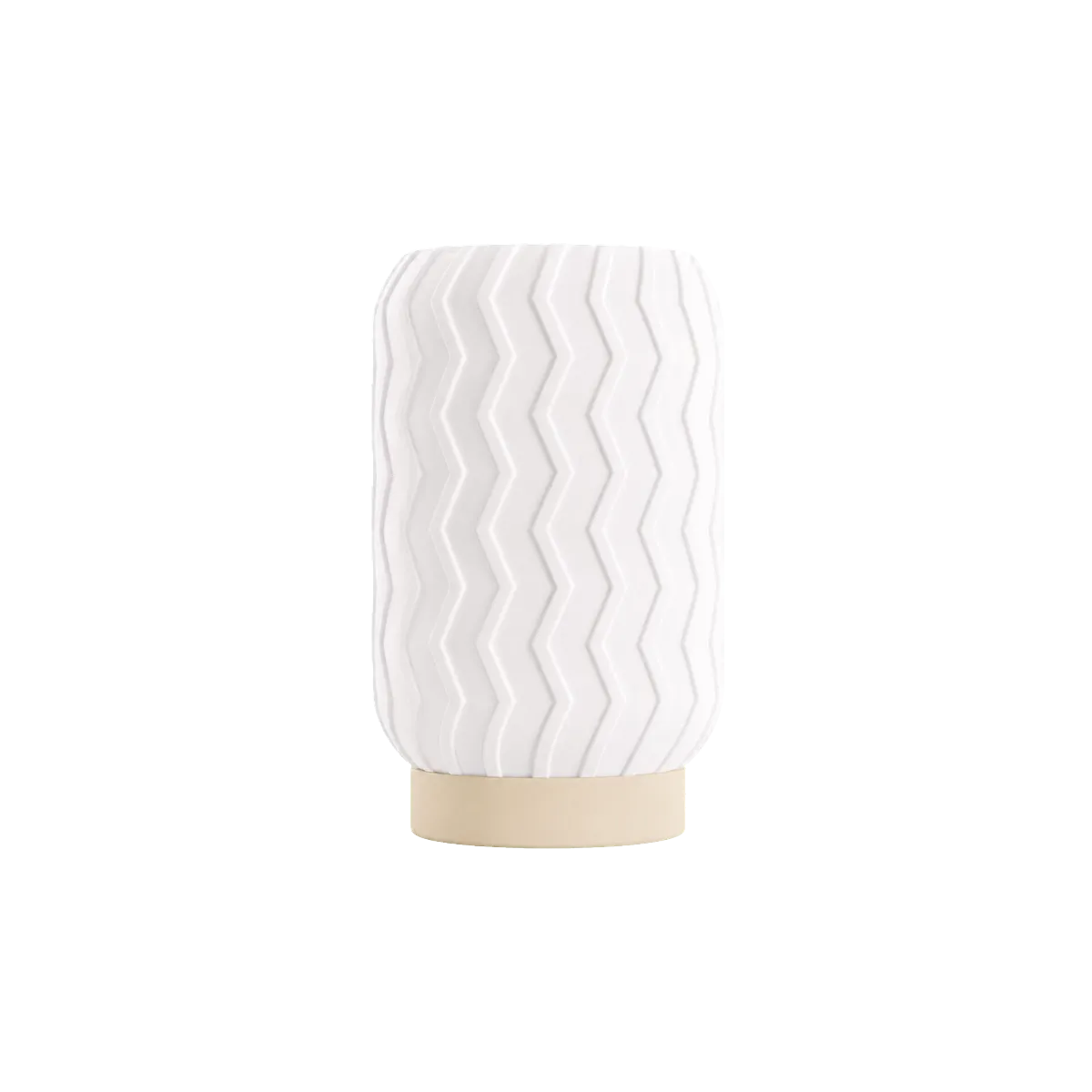 Luminária de Mesa Yasmin com Textura Zigzag — foto 5