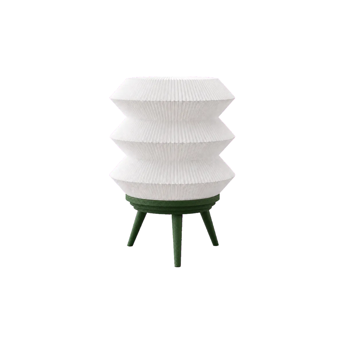 Luminária de Mesa Ingrid com Camadas Geométricas — foto 5
