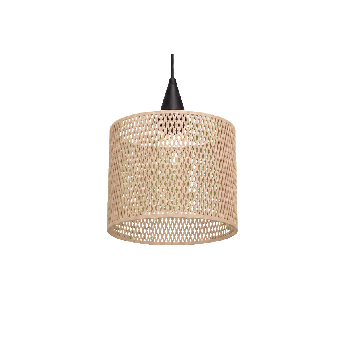 Luminária Pendente Bianca – Design Tramado com Efeito de Luz — foto 4
