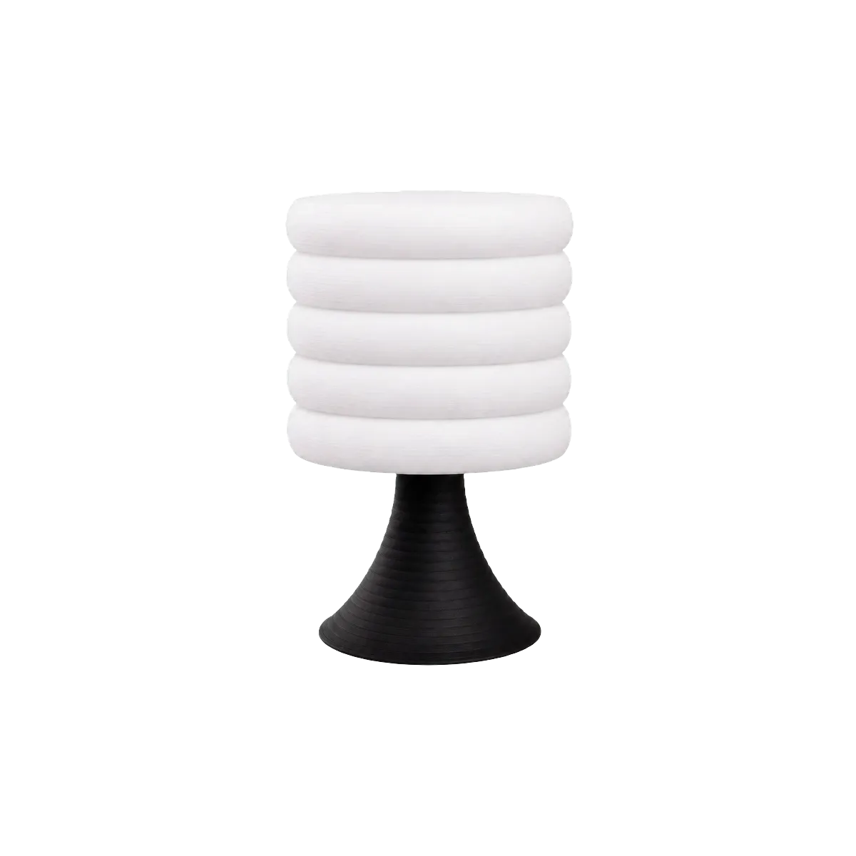 Luminária de Mesa Rafaela com Cúpula em Camadas — foto 2