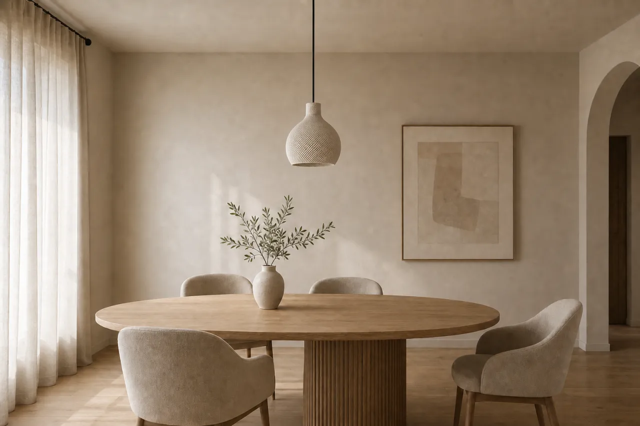 Luminária Pendente Luana Artesanal com Design Orgânico e Textura Ondulada — foto 8