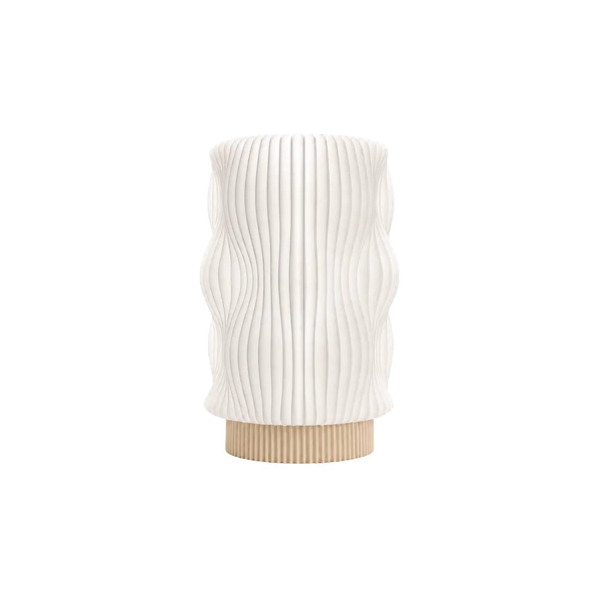Luminária de Mesa Lavínia com Ondas Verticais — foto 4