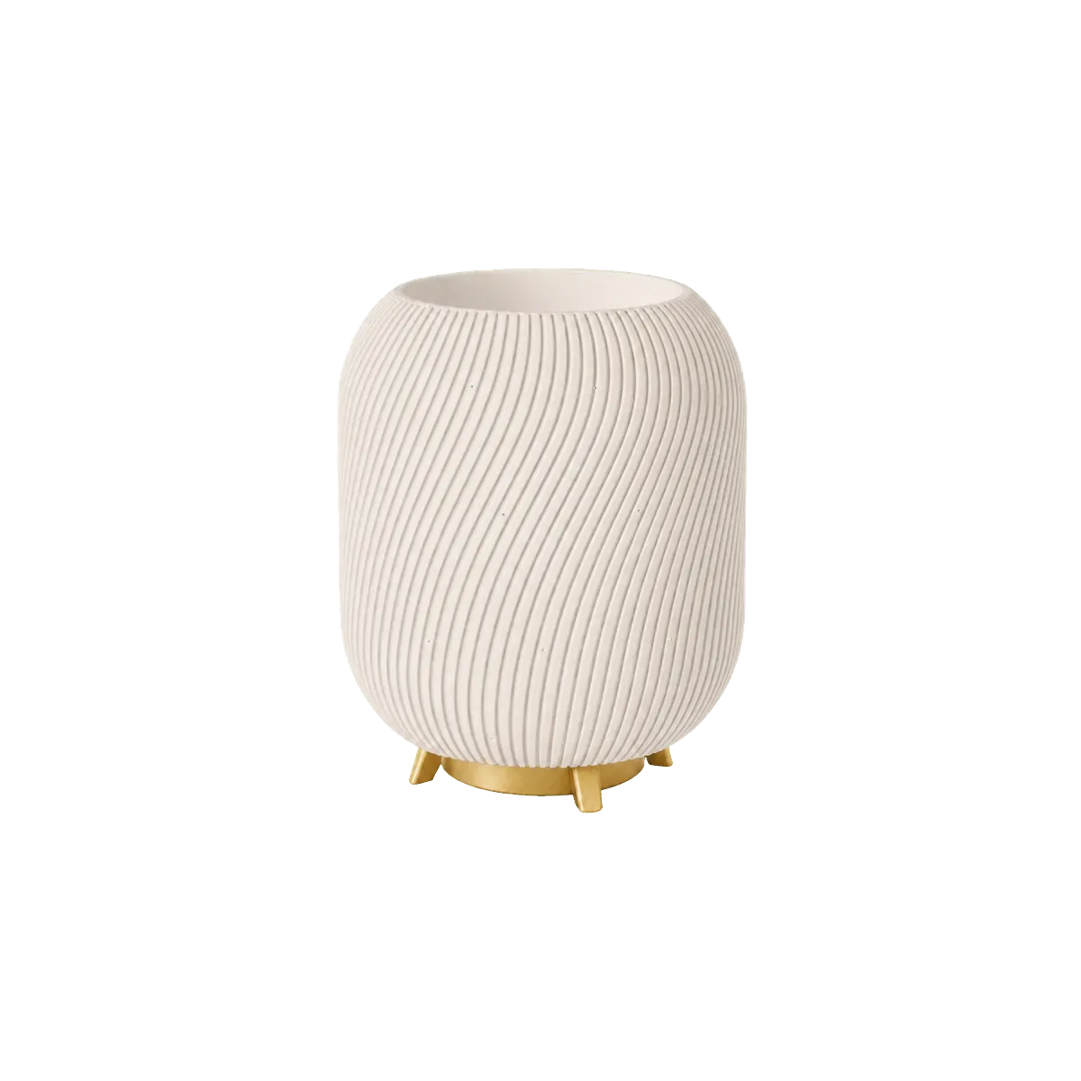 Luminária de Mesa Gabriela – Curvas Espirais com Luz Aconchegante — foto 4