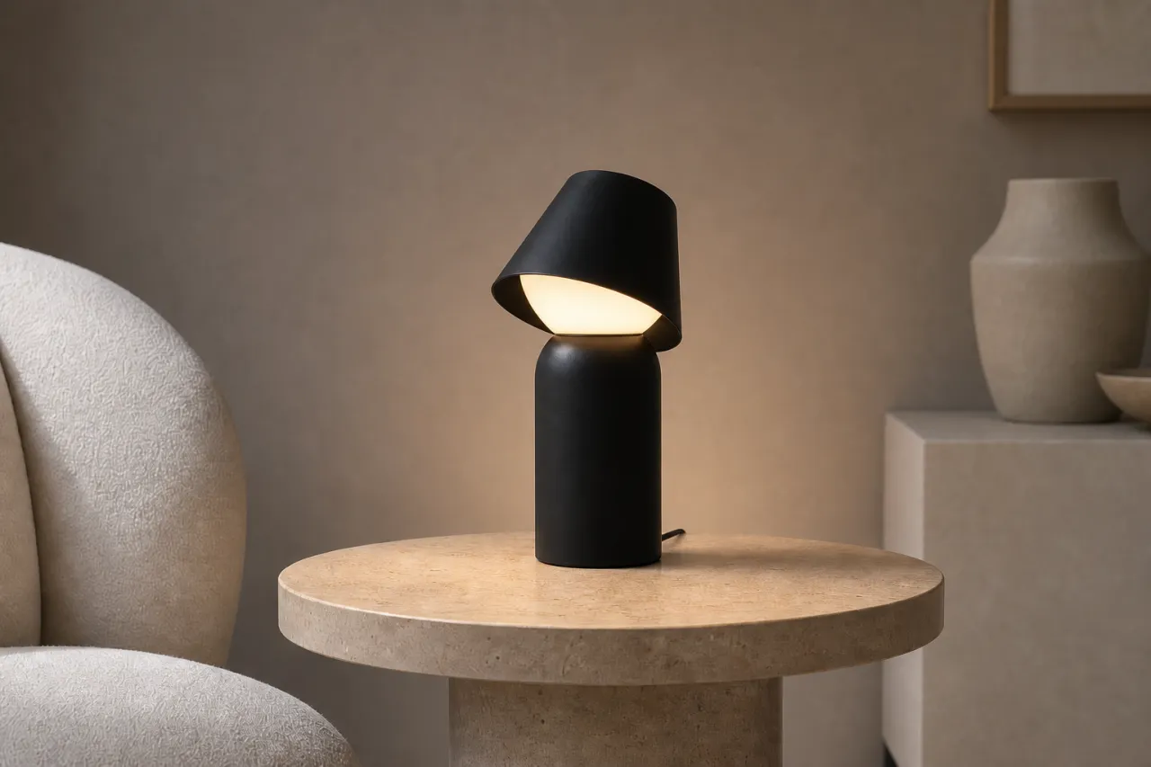 Luminária de Mesa Luna com Luz Direcionável Inspirada no Eclipse — foto 9