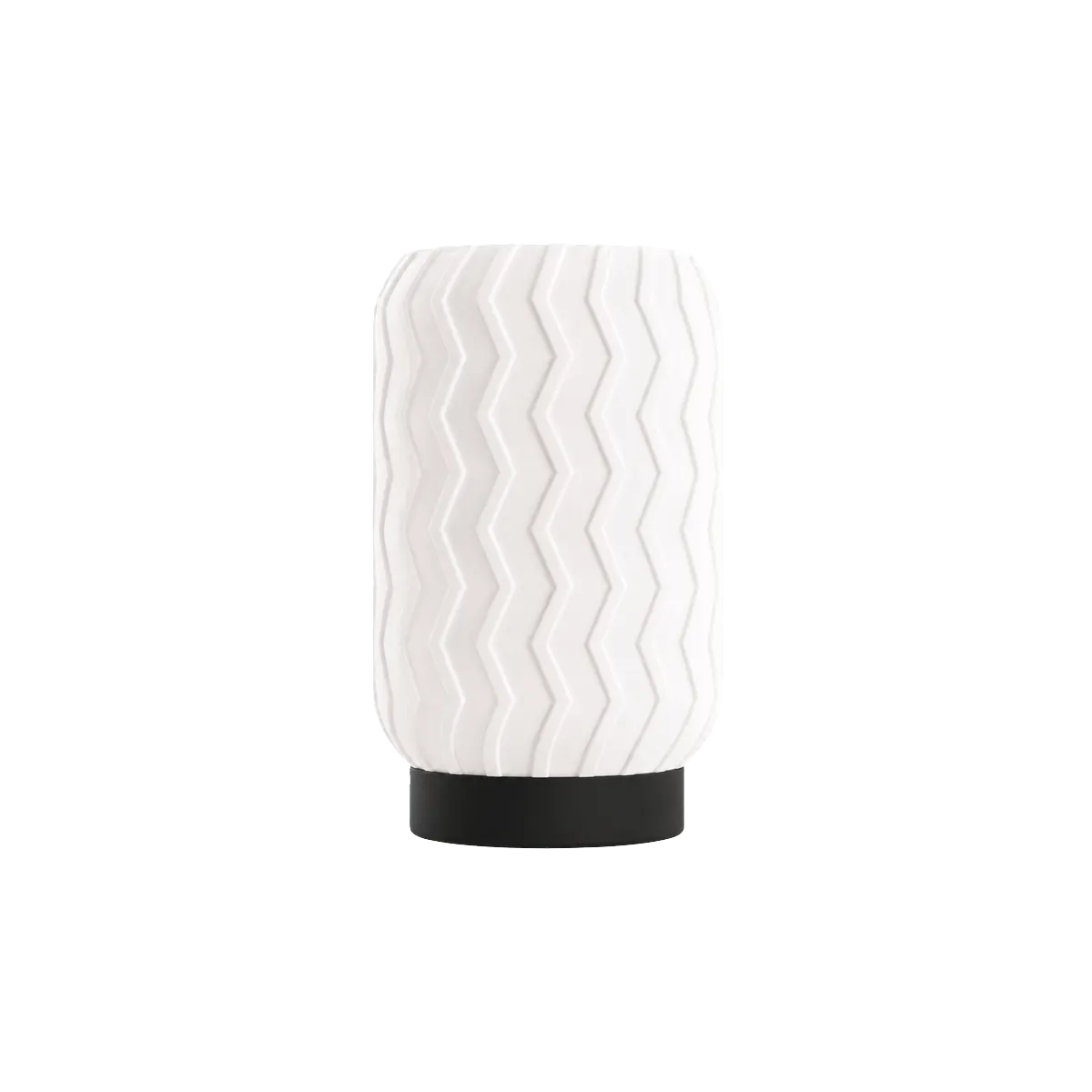 Luminária de Mesa Yasmin com Textura Zigzag — foto 3