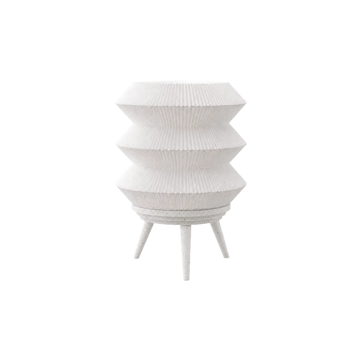 Luminária de Mesa Ingrid com Camadas Geométricas — foto 7