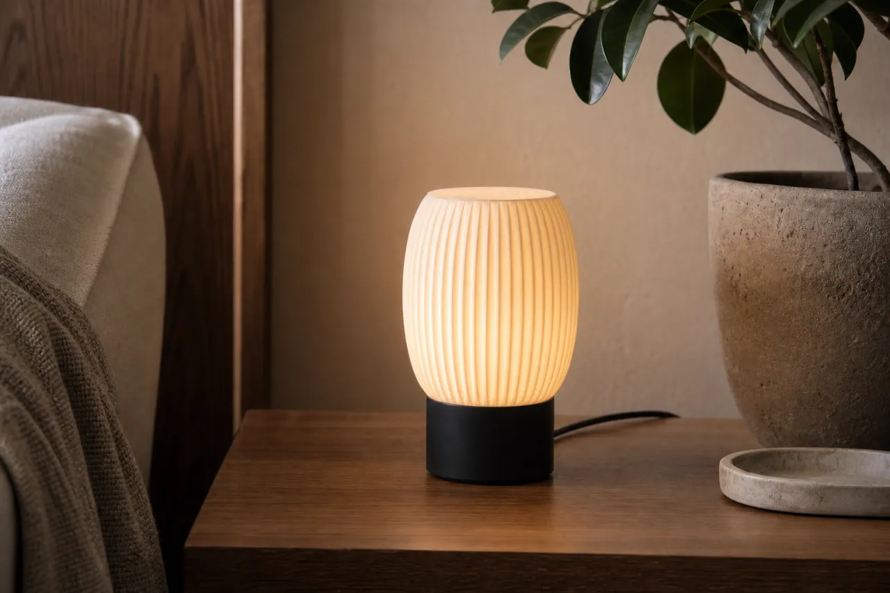 Luminária de Mesa Heloísa com Difusor Oval — foto 9