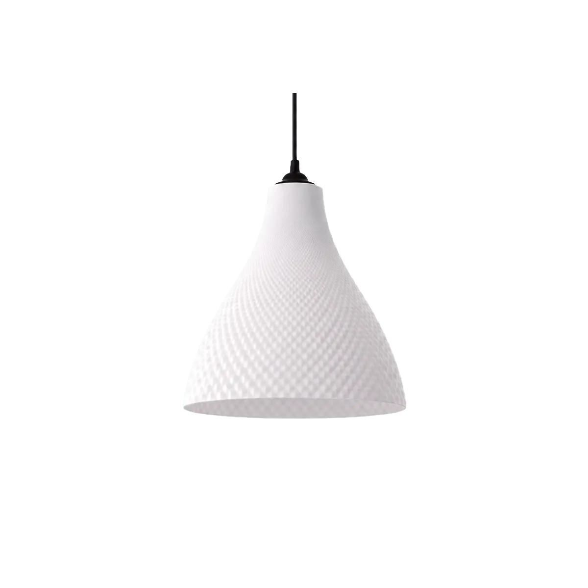 Luminária Pendente Olívia – Cúpula Orgânica em Formato de Sino — foto 2