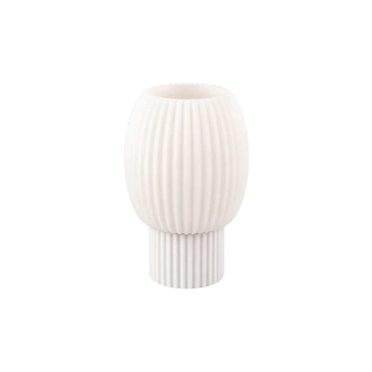 Luminária de Mesa Rebeca com Difusor Oval Canelado — foto 2