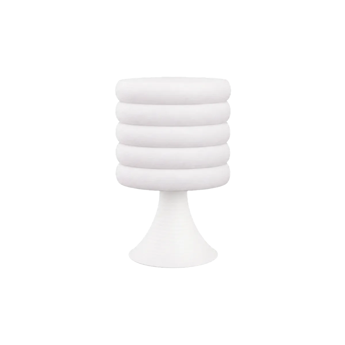 Luminária de Mesa Rafaela com Cúpula em Camadas