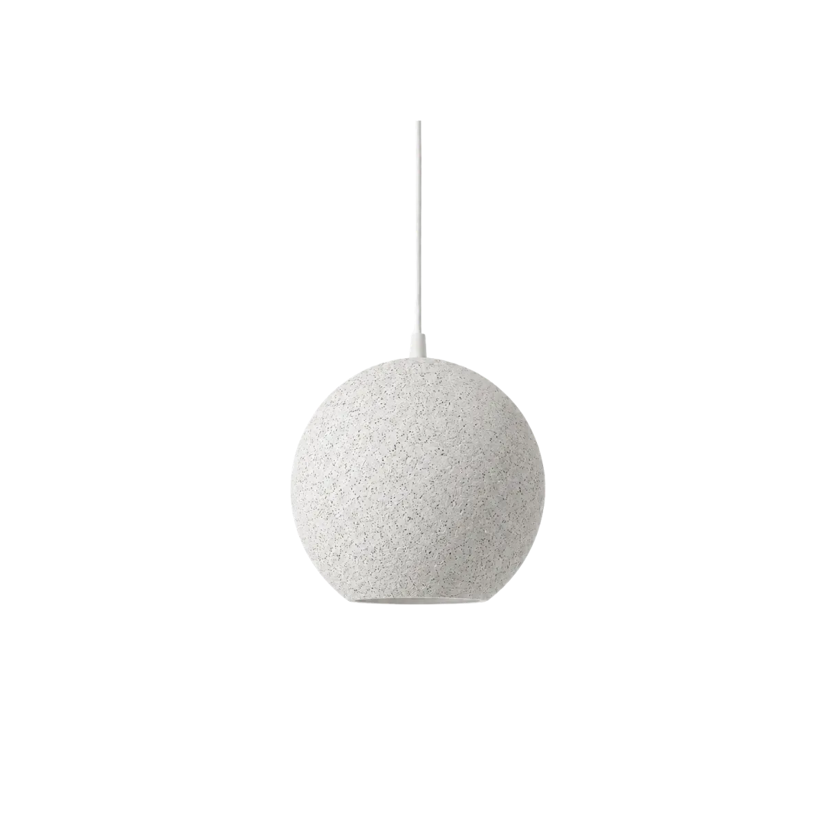 Luminária Pendente Pietra Artesanal com Design Esférico Minimalista