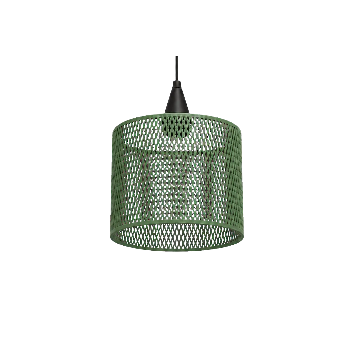 Luminária Pendente Bianca – Design Tramado com Efeito de Luz — foto 5