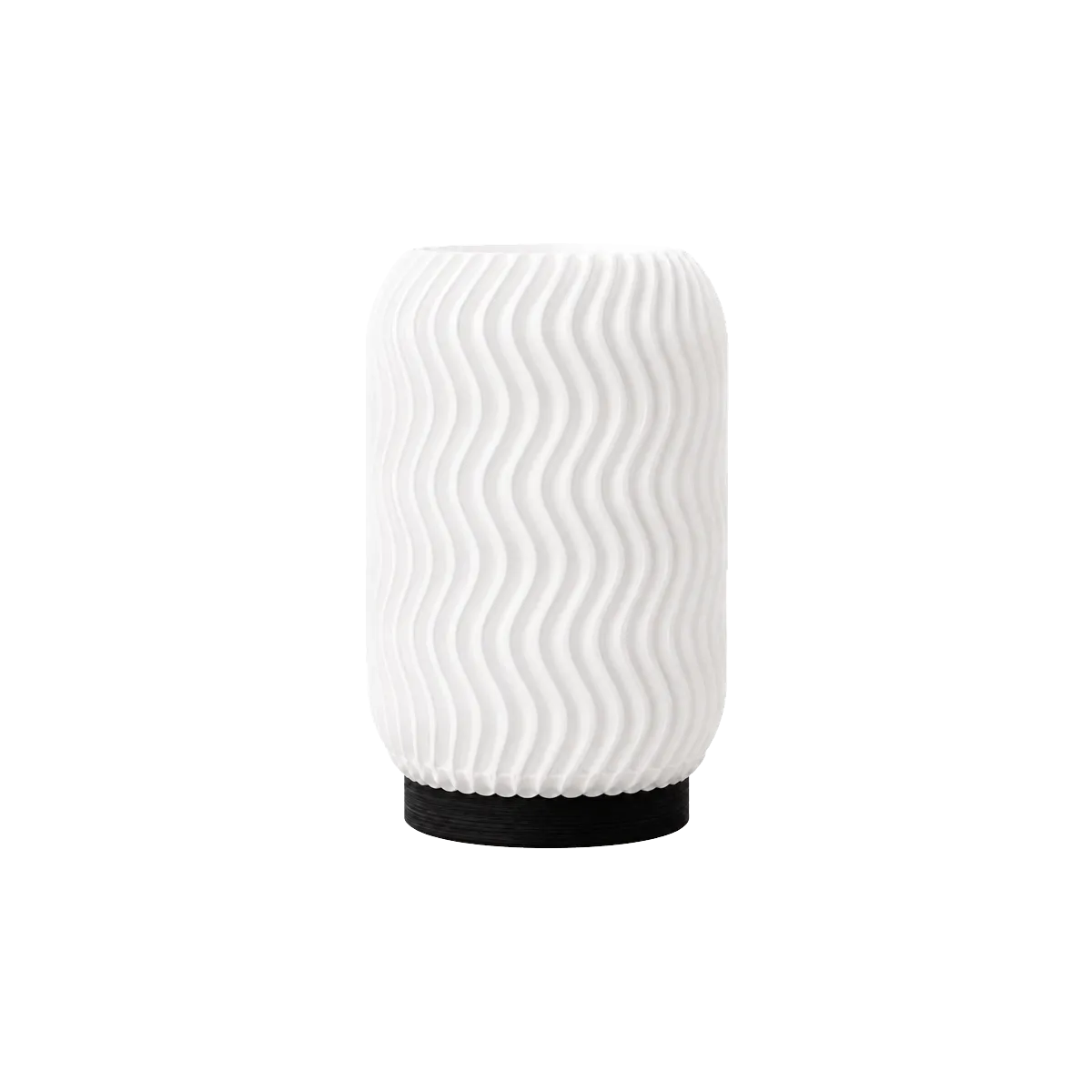 Luminária de Mesa Letícia com Ondas Verticais