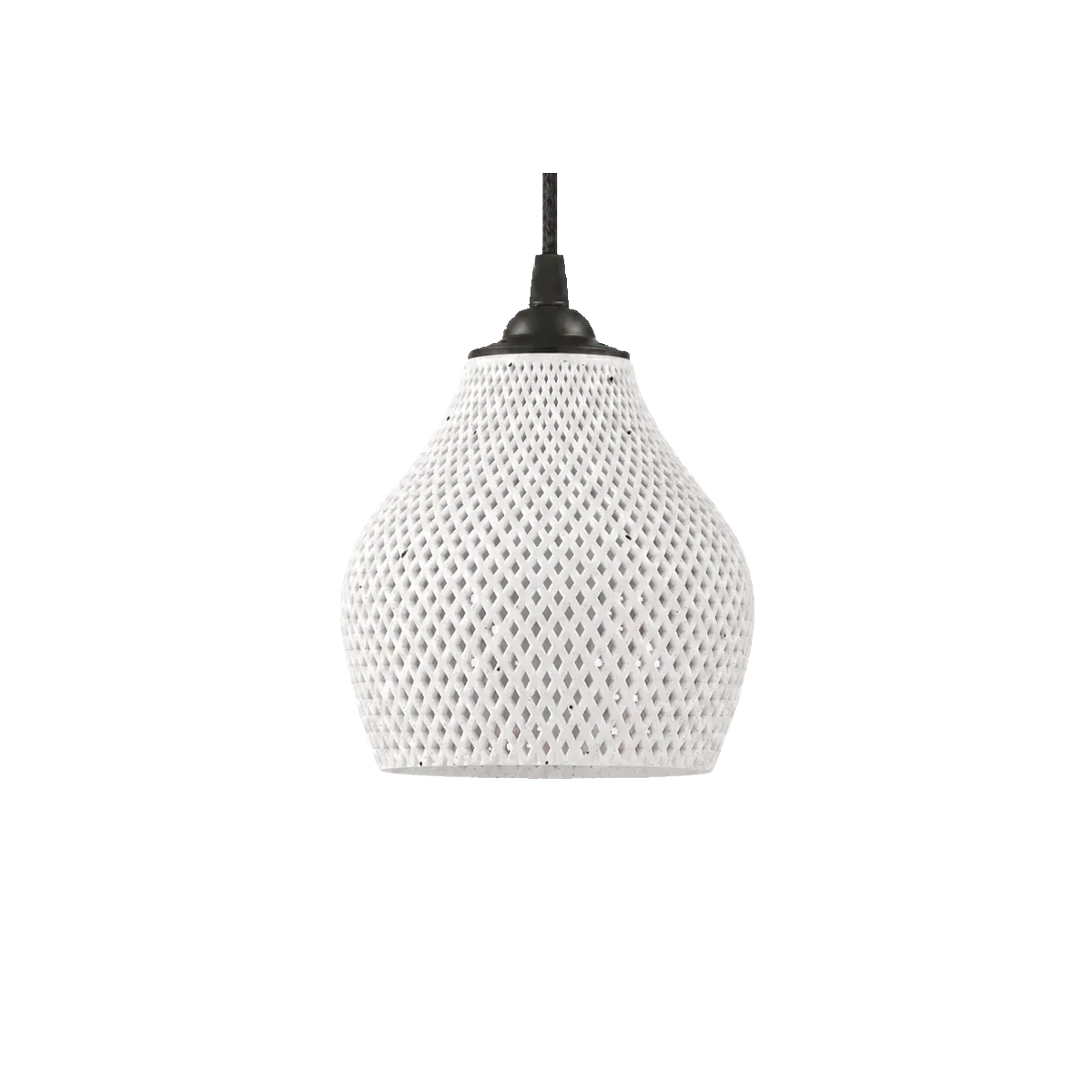 Luminária Pendente Isadora com Cúpula Orgânica Vazada — foto 7