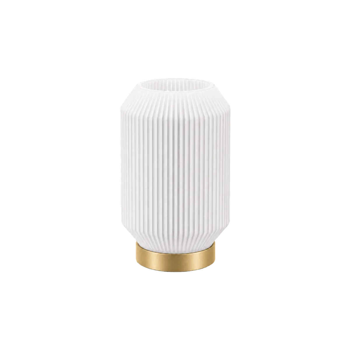 Luminária de Mesa Débora – Difusor Vertical Canelado — foto 4