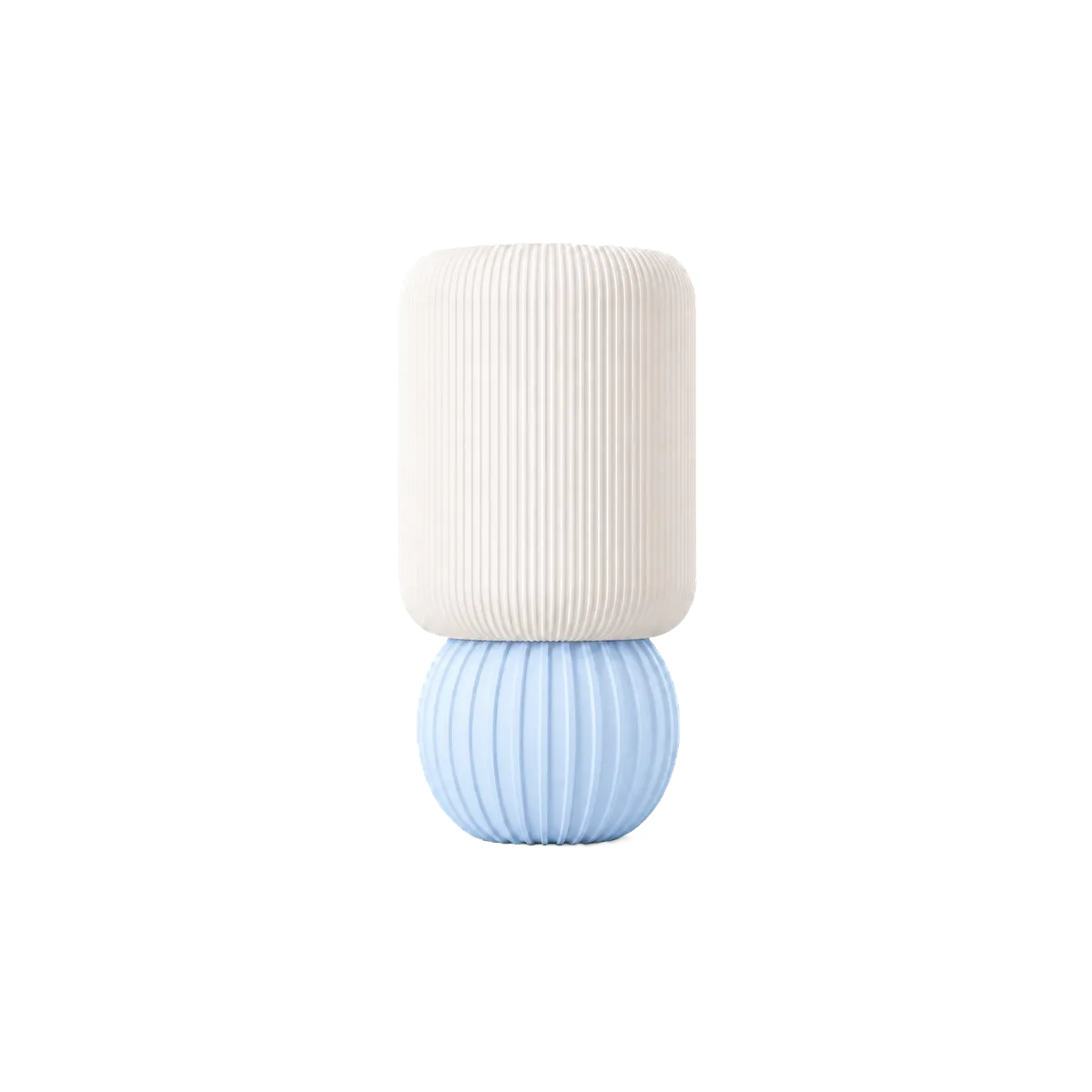 Luminária de Mesa Carla Canelada com Design Contemporâneo — foto 6
