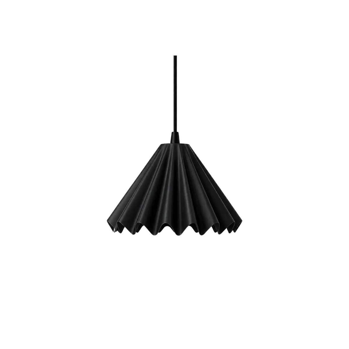 Luminária Pendente Carina Artesanal com Design Ondulado — foto 3