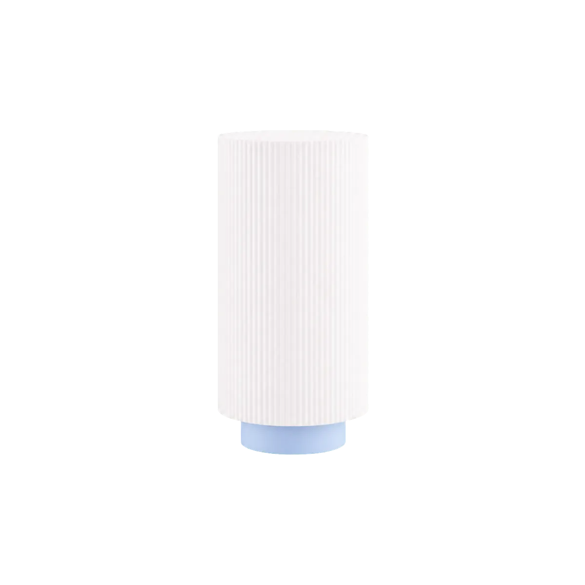 Luminária de Mesa Nora com Design Escandinavo Canelado