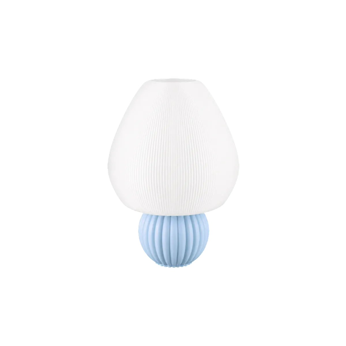 Luminária de Mesa Franciele com Cúpula Orgânica Difusa — foto 6