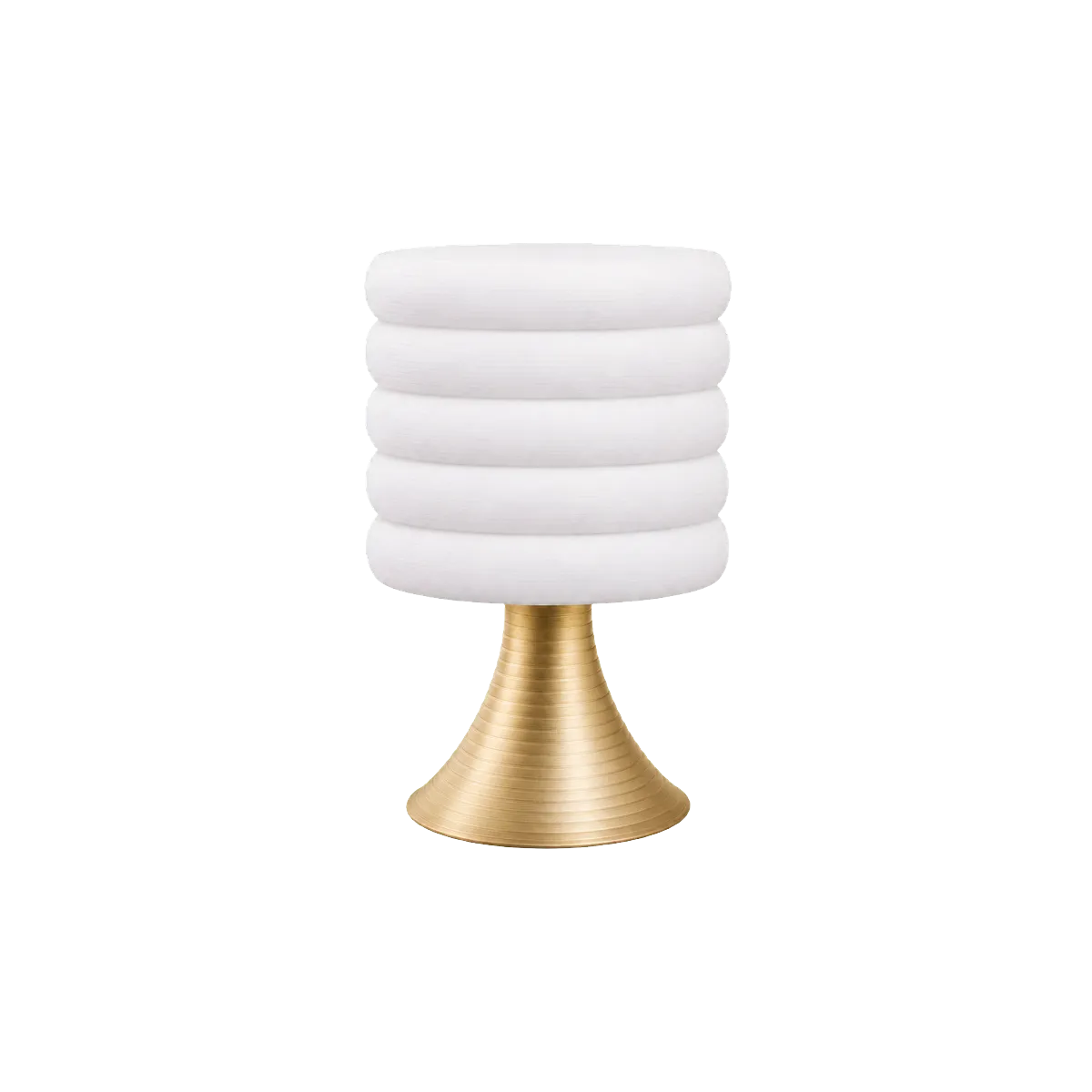 Luminária de Mesa Rafaela com Cúpula em Camadas — foto 3