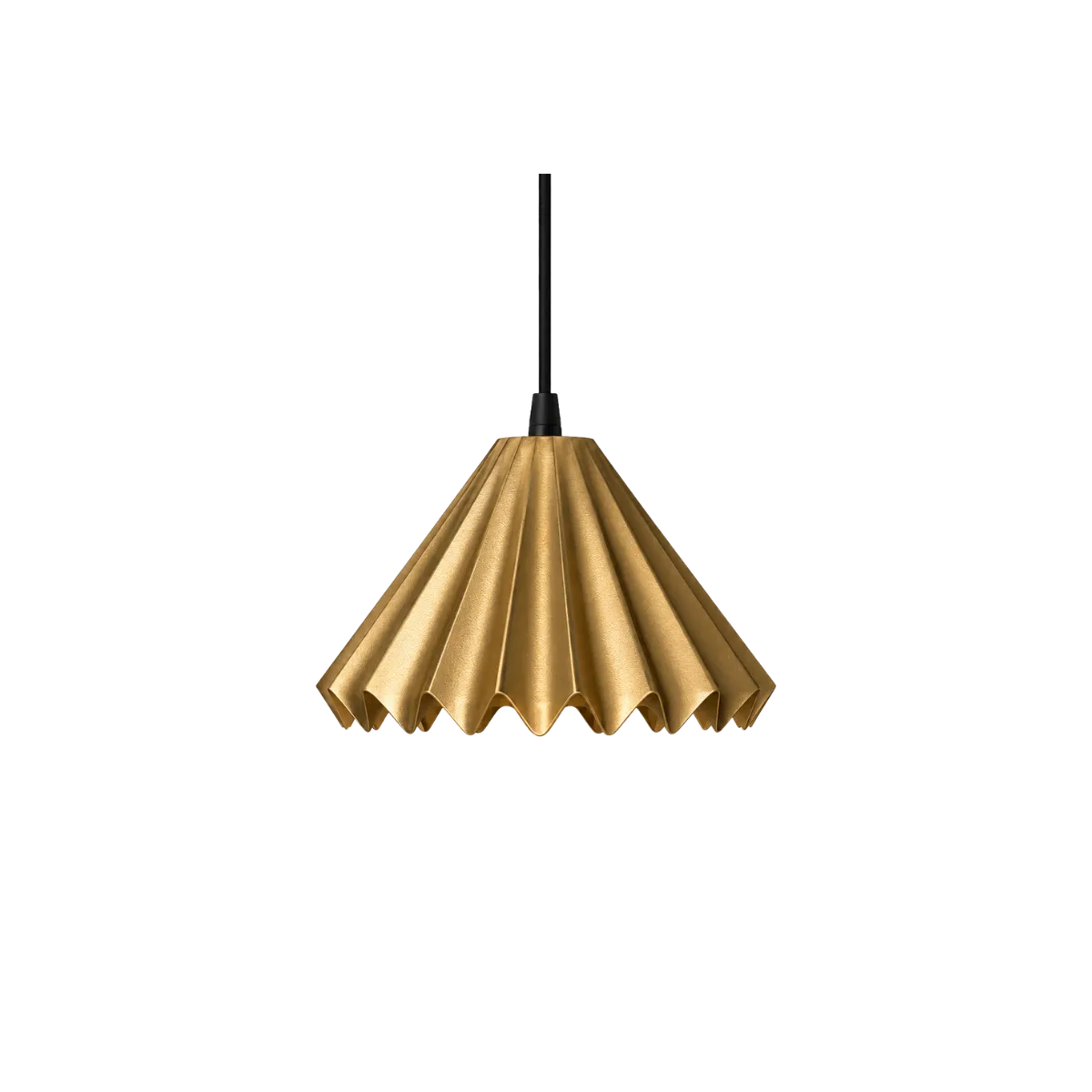 Luminária Pendente Carina Artesanal com Design Ondulado — foto 2