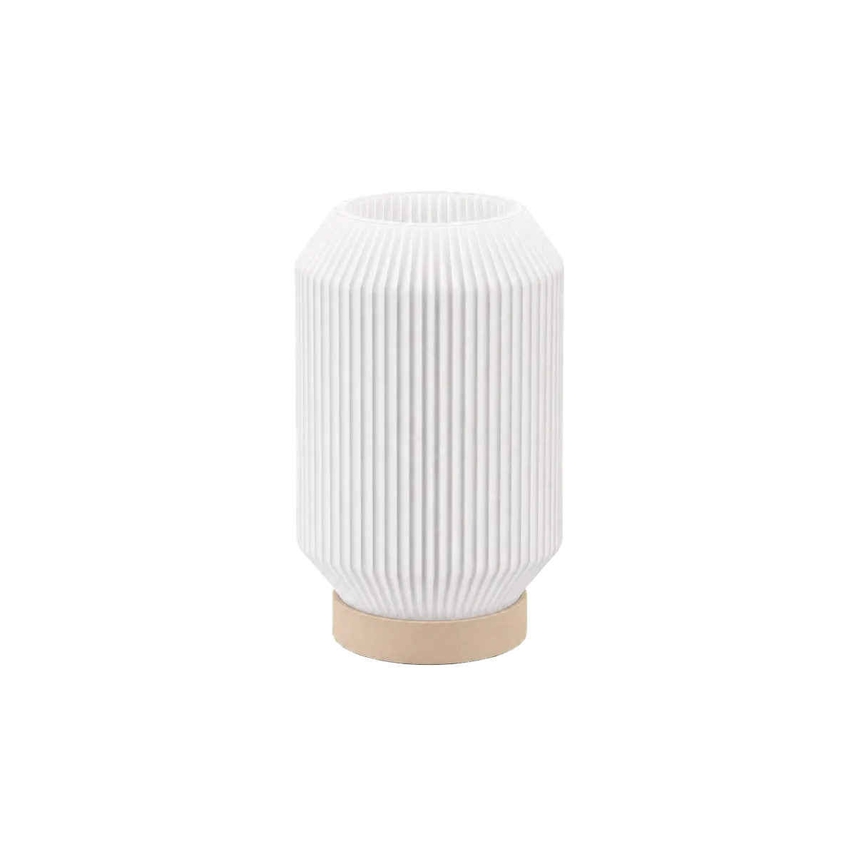 Luminária de Mesa Débora – Difusor Vertical Canelado — foto 5