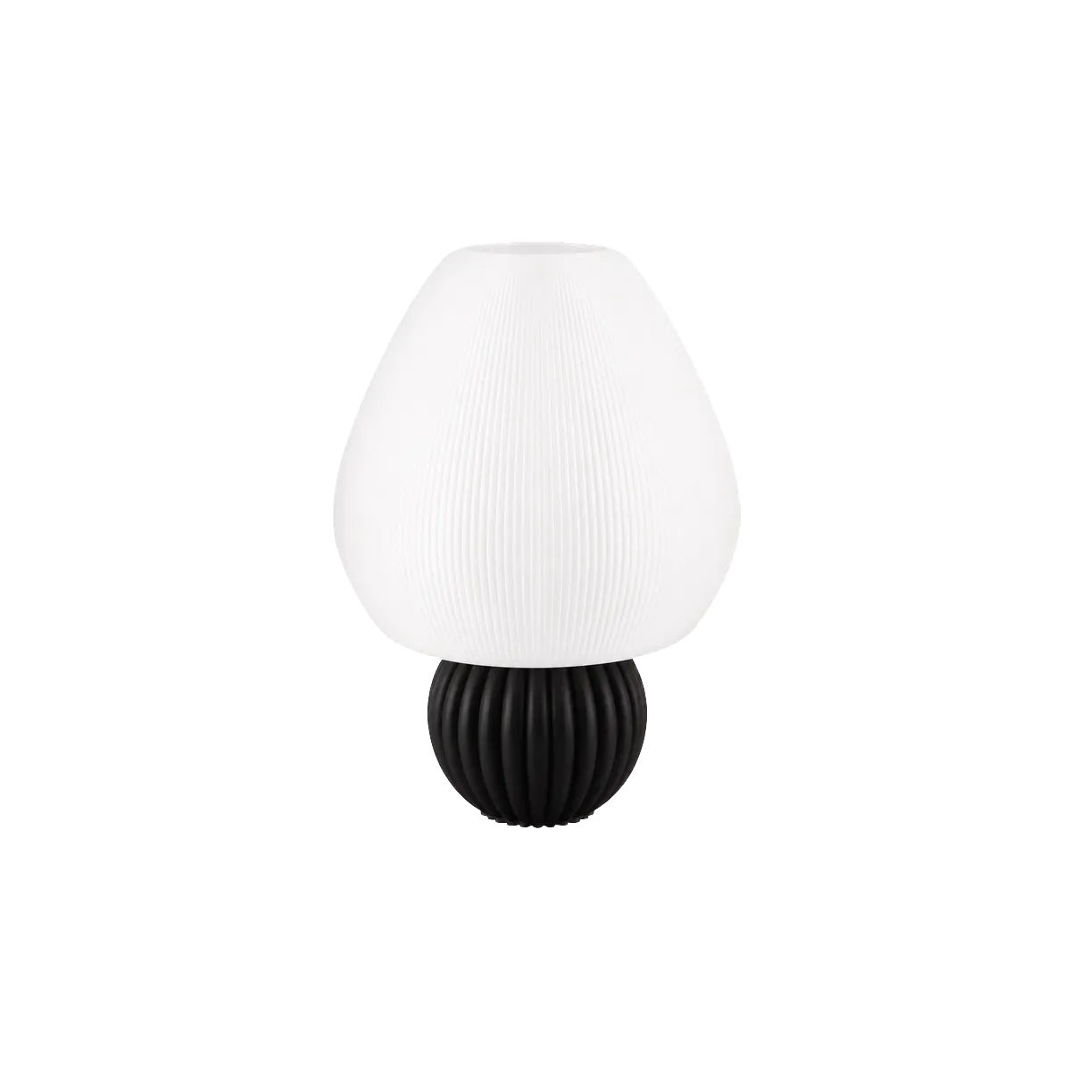 Luminária de Mesa Franciele com Cúpula Orgânica Difusa — foto 3