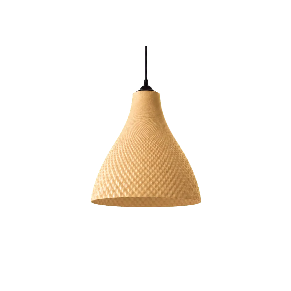 Luminária Pendente Olívia – Cúpula Orgânica em Formato de Sino — foto 4
