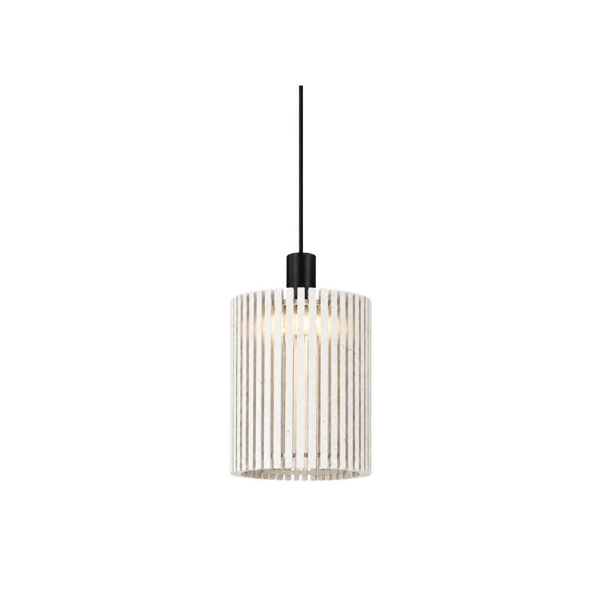 Luminária Pendente Júlia Artesanal com Design Ripado — foto 6