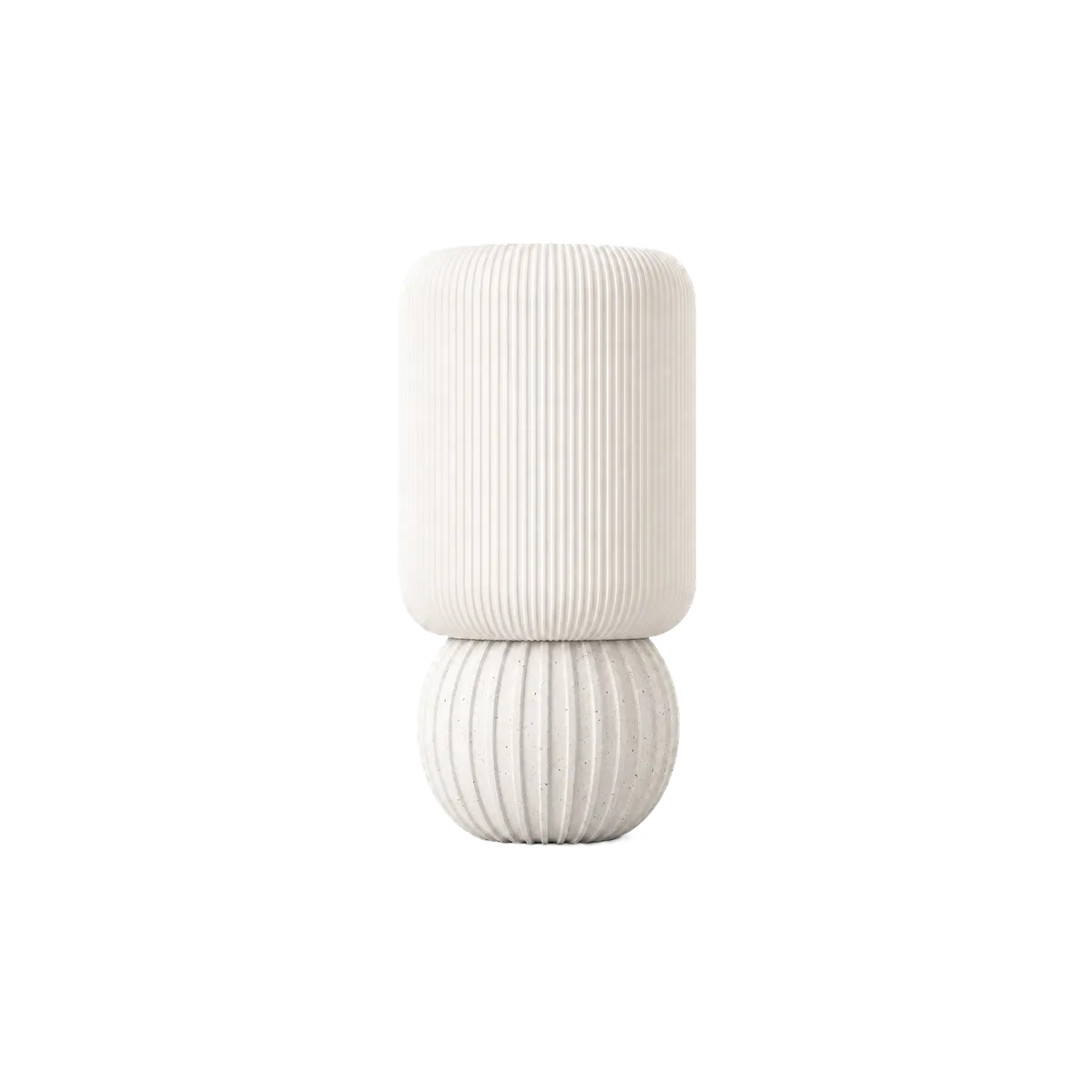 Luminária de Mesa Carla Canelada com Design Contemporâneo — foto 7
