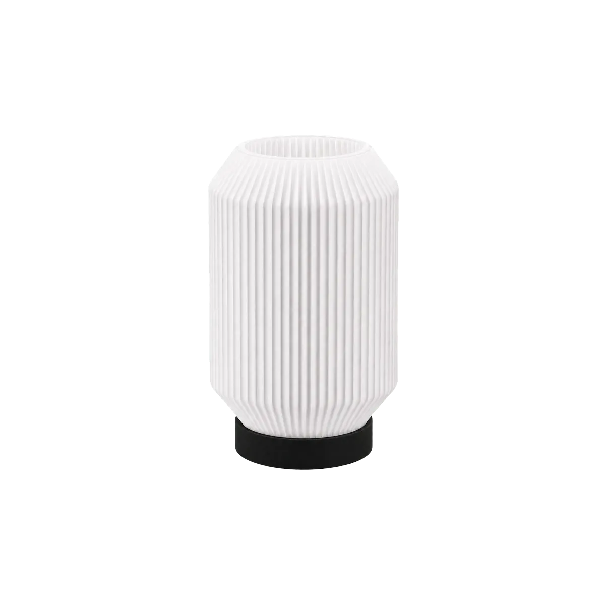 Luminária de Mesa Débora – Difusor Vertical Canelado — foto 3