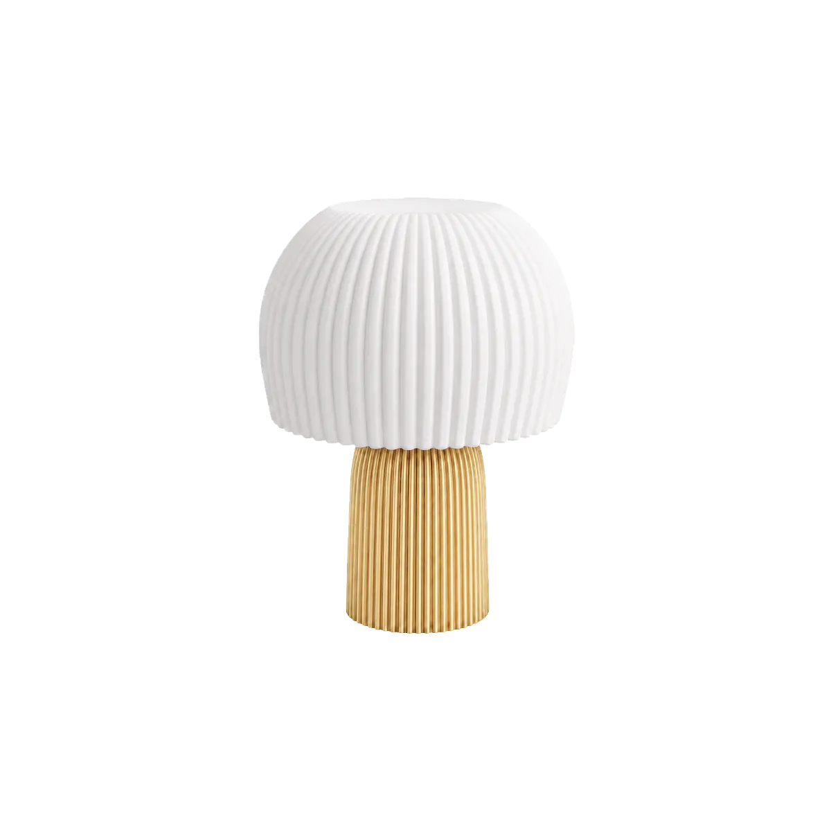 Luminária de Mesa Fernanda com Cúpula Cogumelo — foto 4