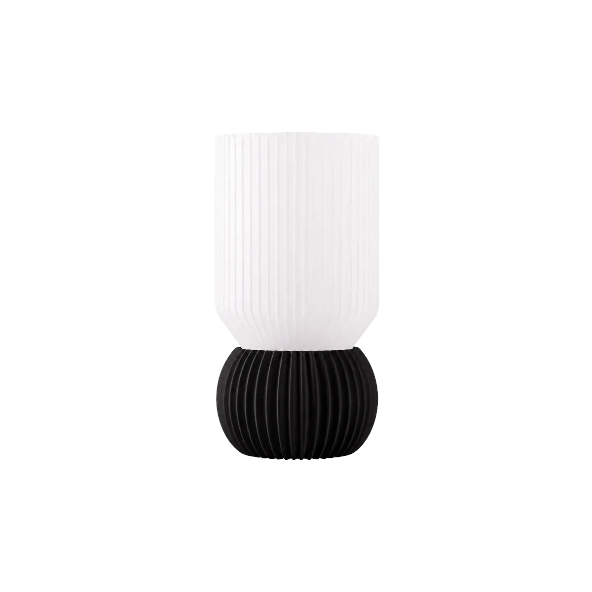 Luminária de Mesa Sofia com Base Esférica Canelada — foto 3