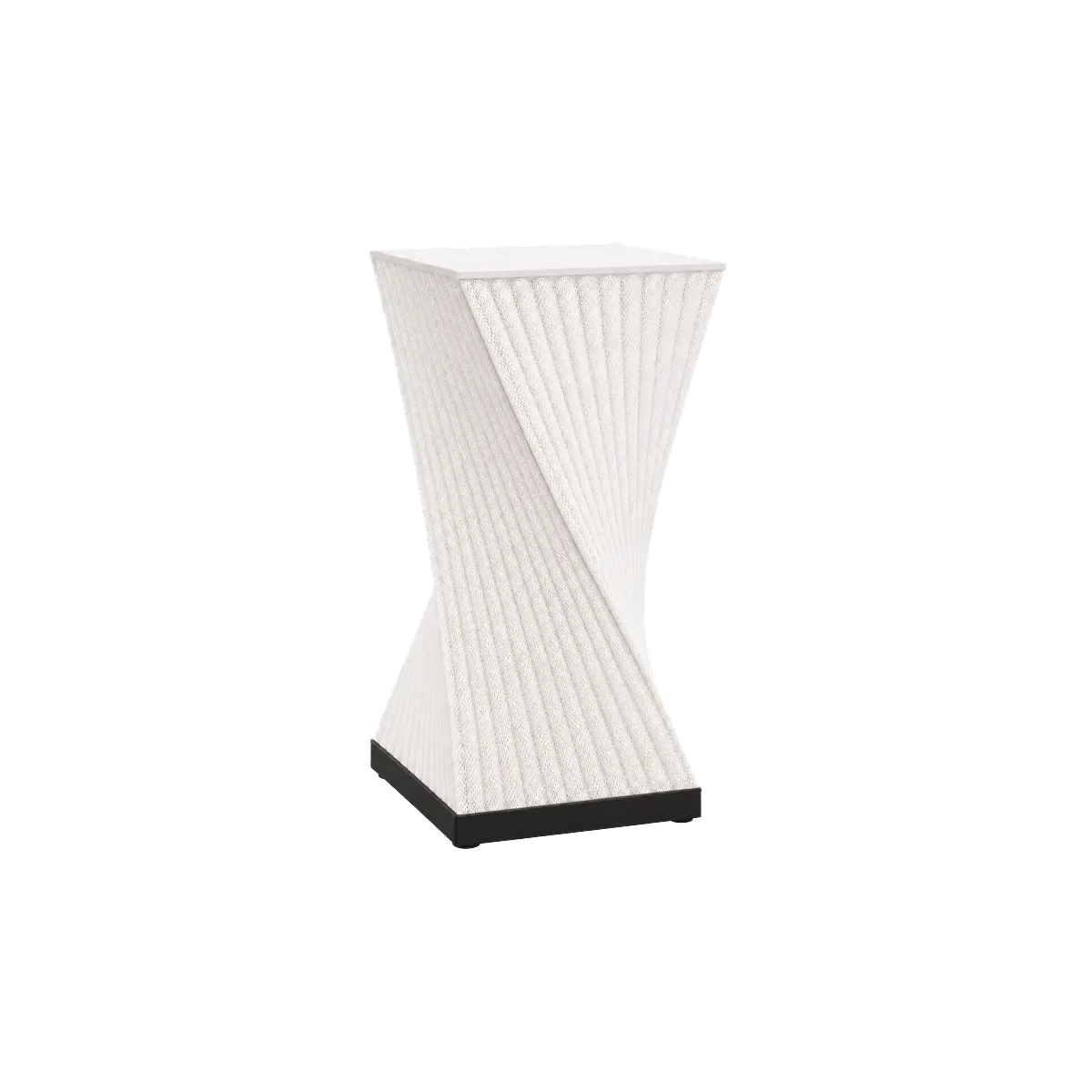 Luminária de Mesa Maitê – Coluna Quadrada com Torção Escultural — foto 3