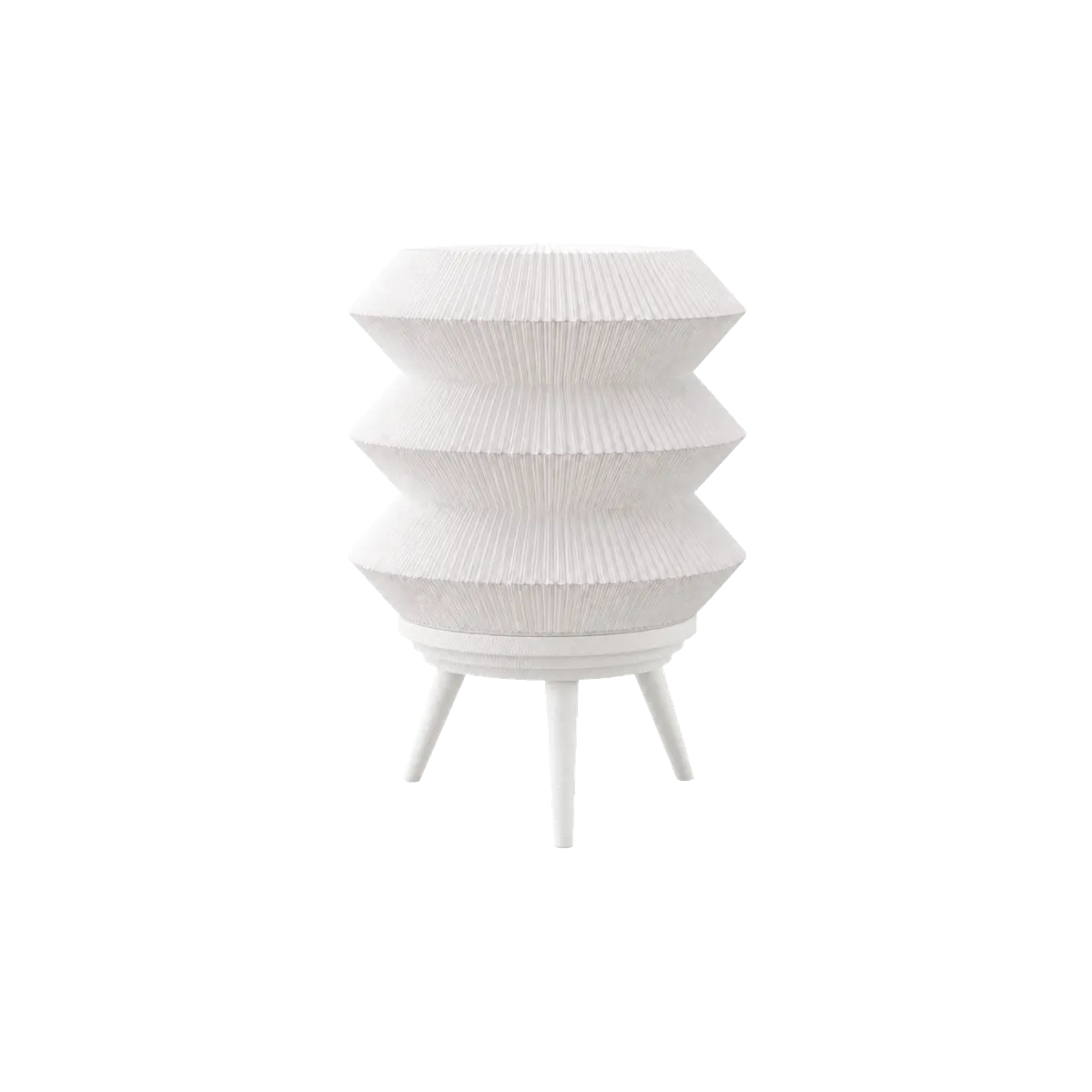 Luminária de Mesa Ingrid com Camadas Geométricas — foto 2