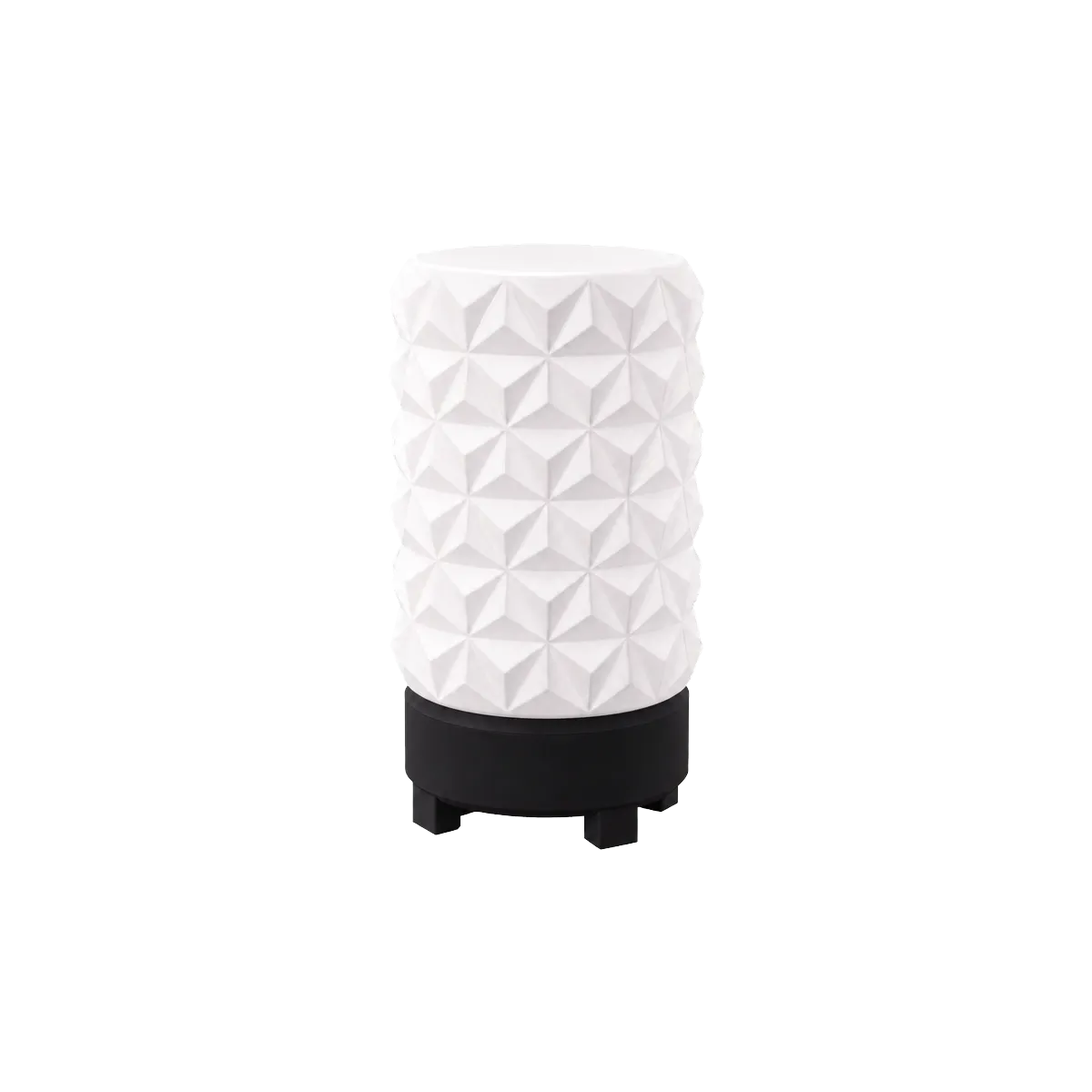 Luminária de Mesa Diana com Difusor Geométrico Facetado — foto 3
