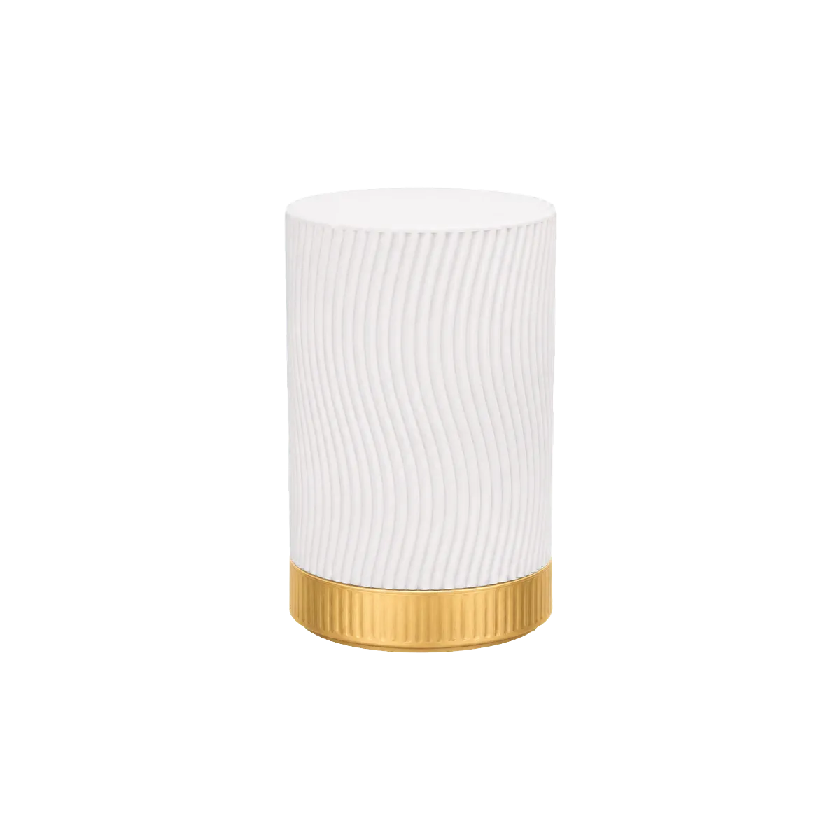 Luminária de Mesa Marina com Textura Ondulada Vertical — foto 3
