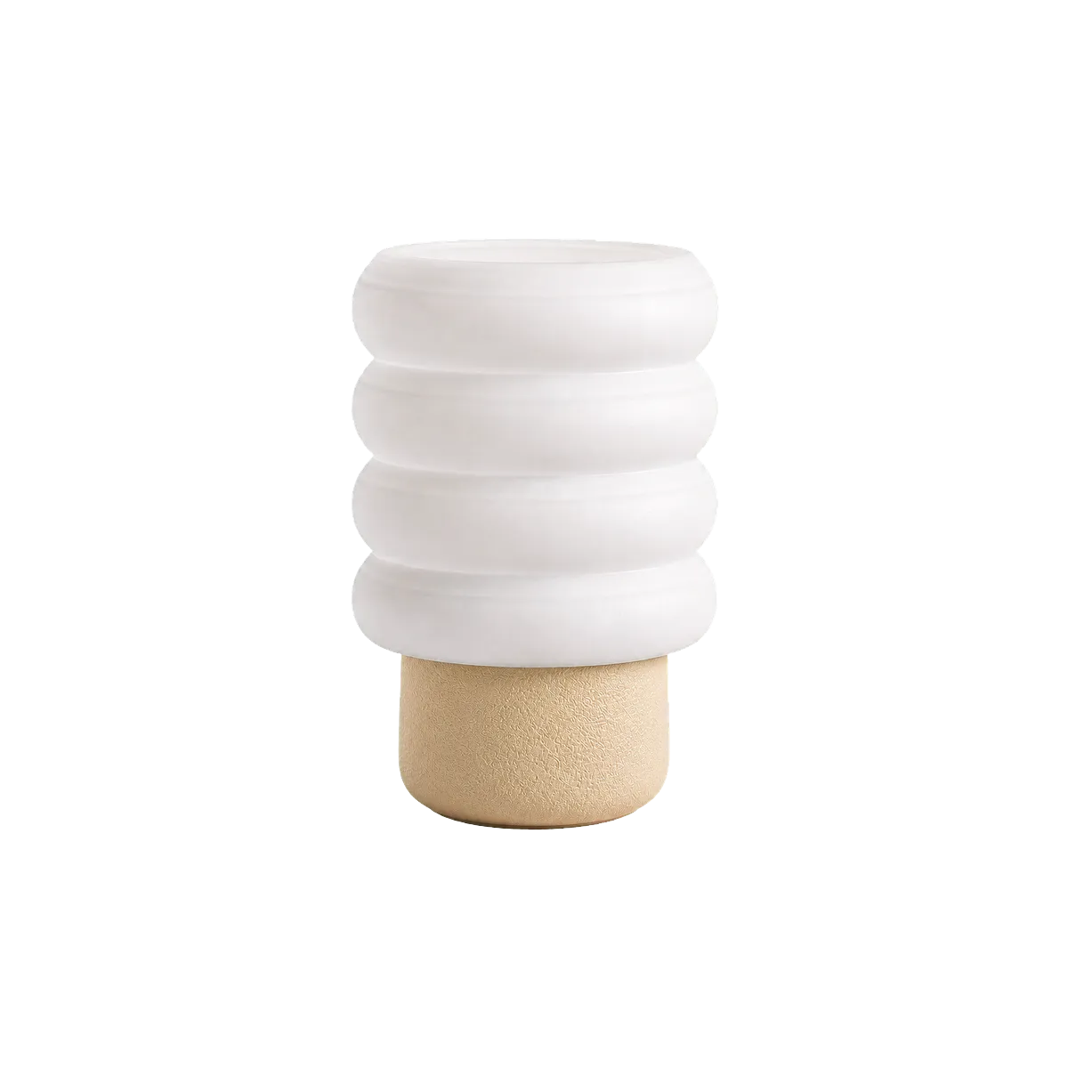 Luminária de Mesa Cássia com Design Ondulado — foto 5