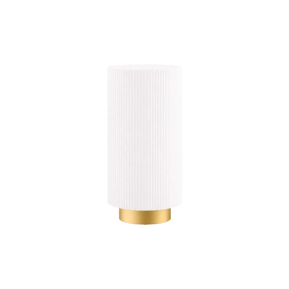Luminária de Mesa Nora com Design Escandinavo Canelado — foto 4
