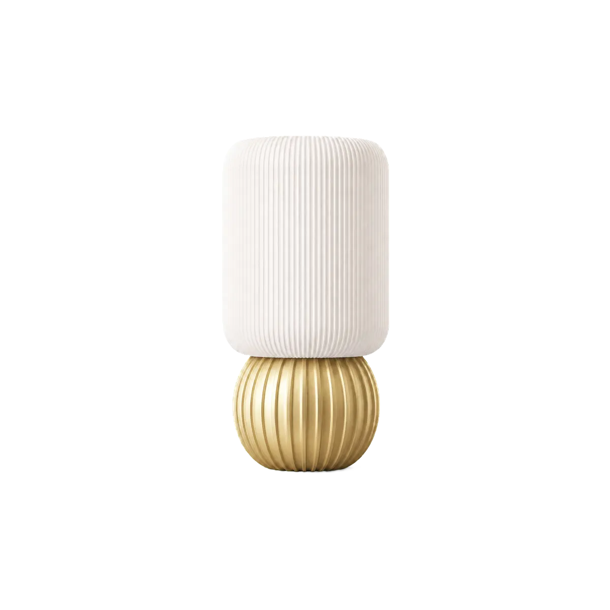 Luminária de Mesa Carla Canelada com Design Contemporâneo
