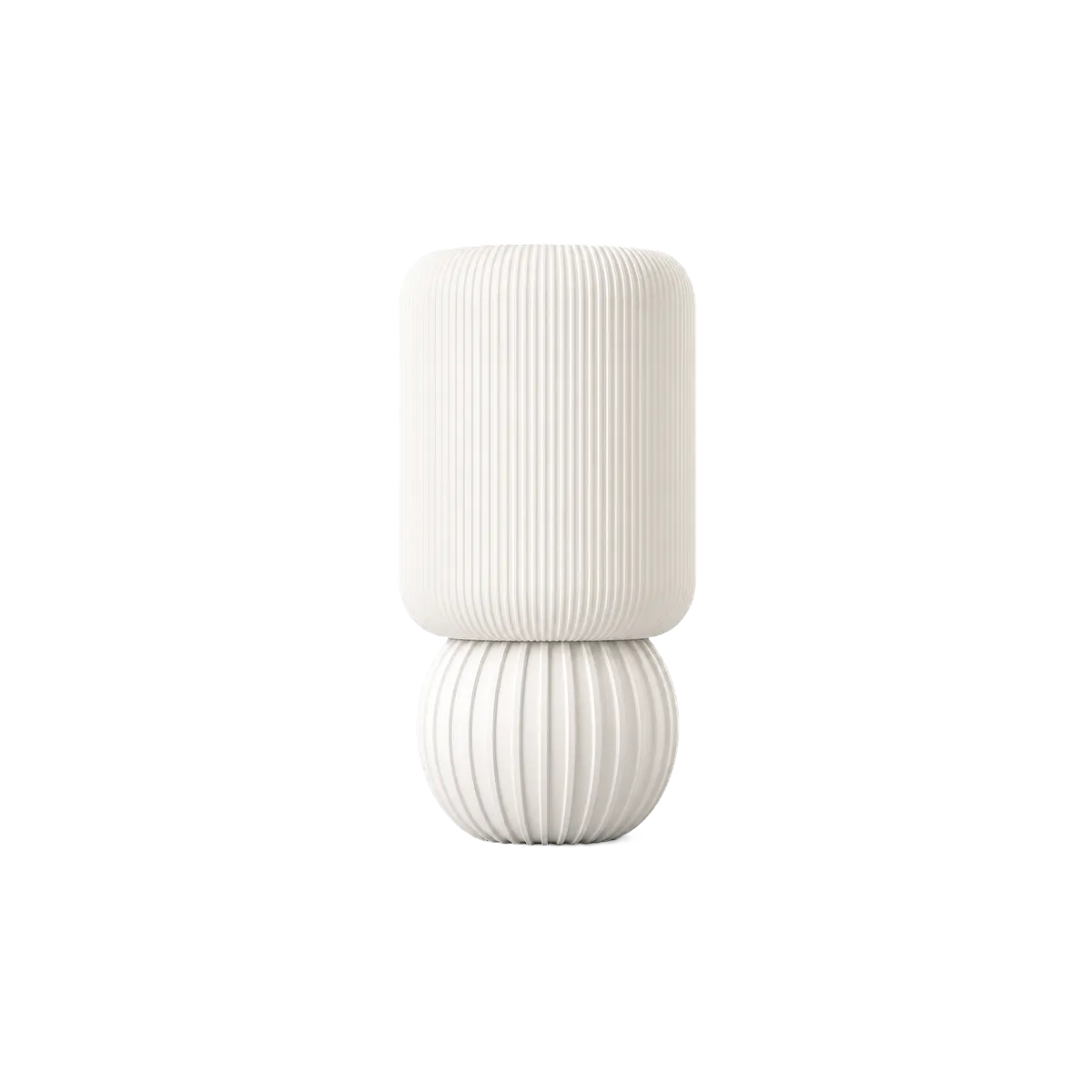 Luminária de Mesa Carla Canelada com Design Contemporâneo — foto 2