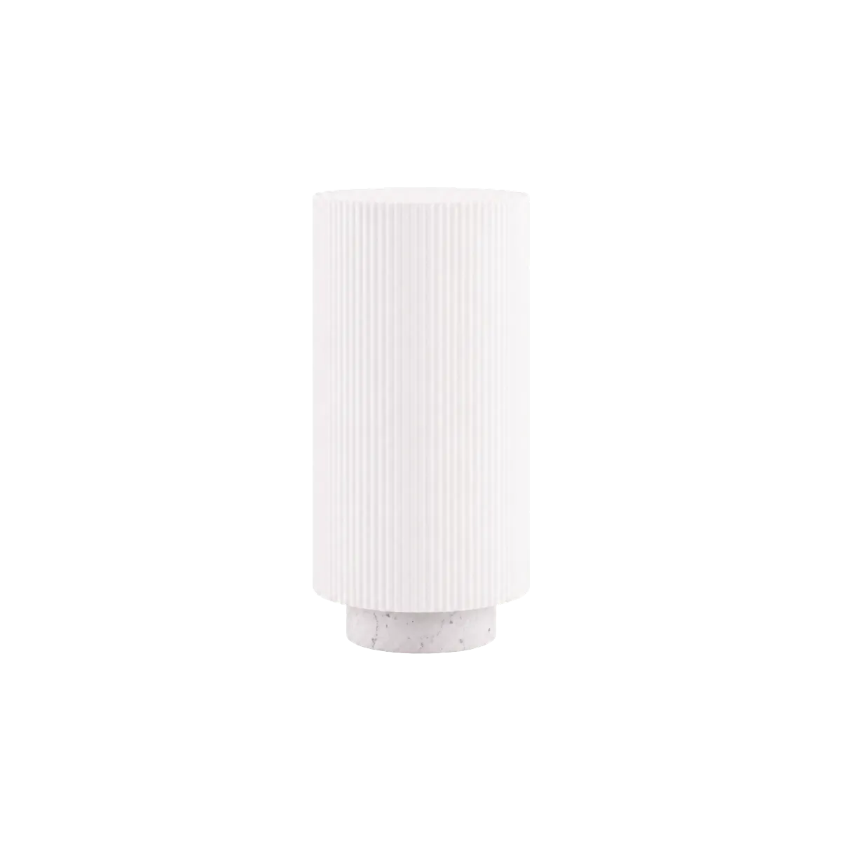 Luminária de Mesa Nora com Design Escandinavo Canelado — foto 7