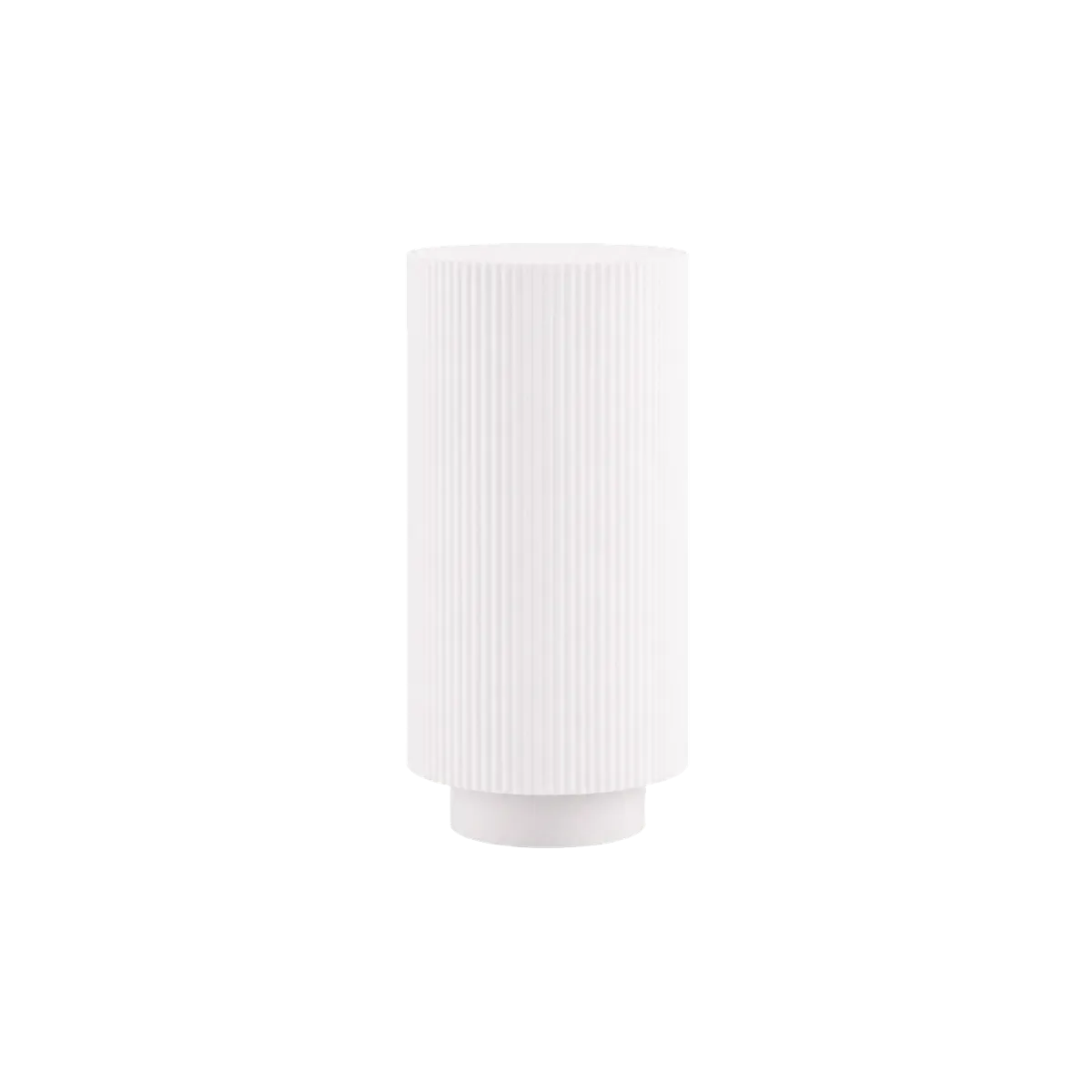 Luminária de Mesa Nora com Design Escandinavo Canelado — foto 2