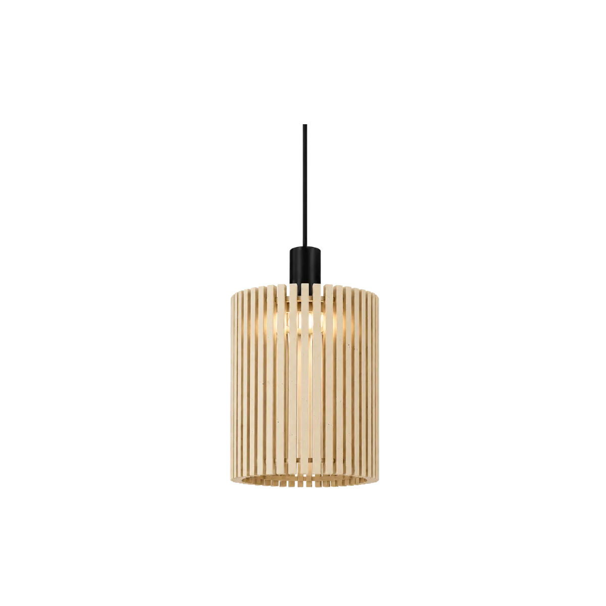 Luminária Pendente Júlia Artesanal com Design Ripado — foto 7