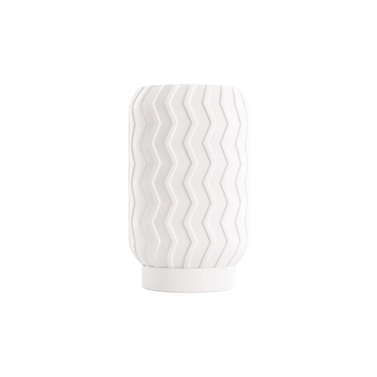 Luminária de Mesa Yasmin com Textura Zigzag — foto 2