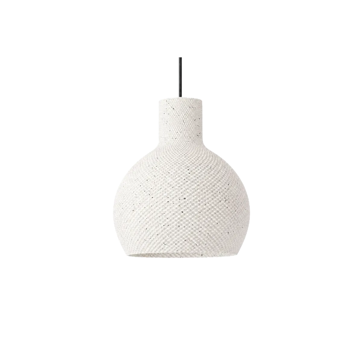 Luminária Pendente Luana Artesanal com Design Orgânico e Textura Ondulada — foto 7