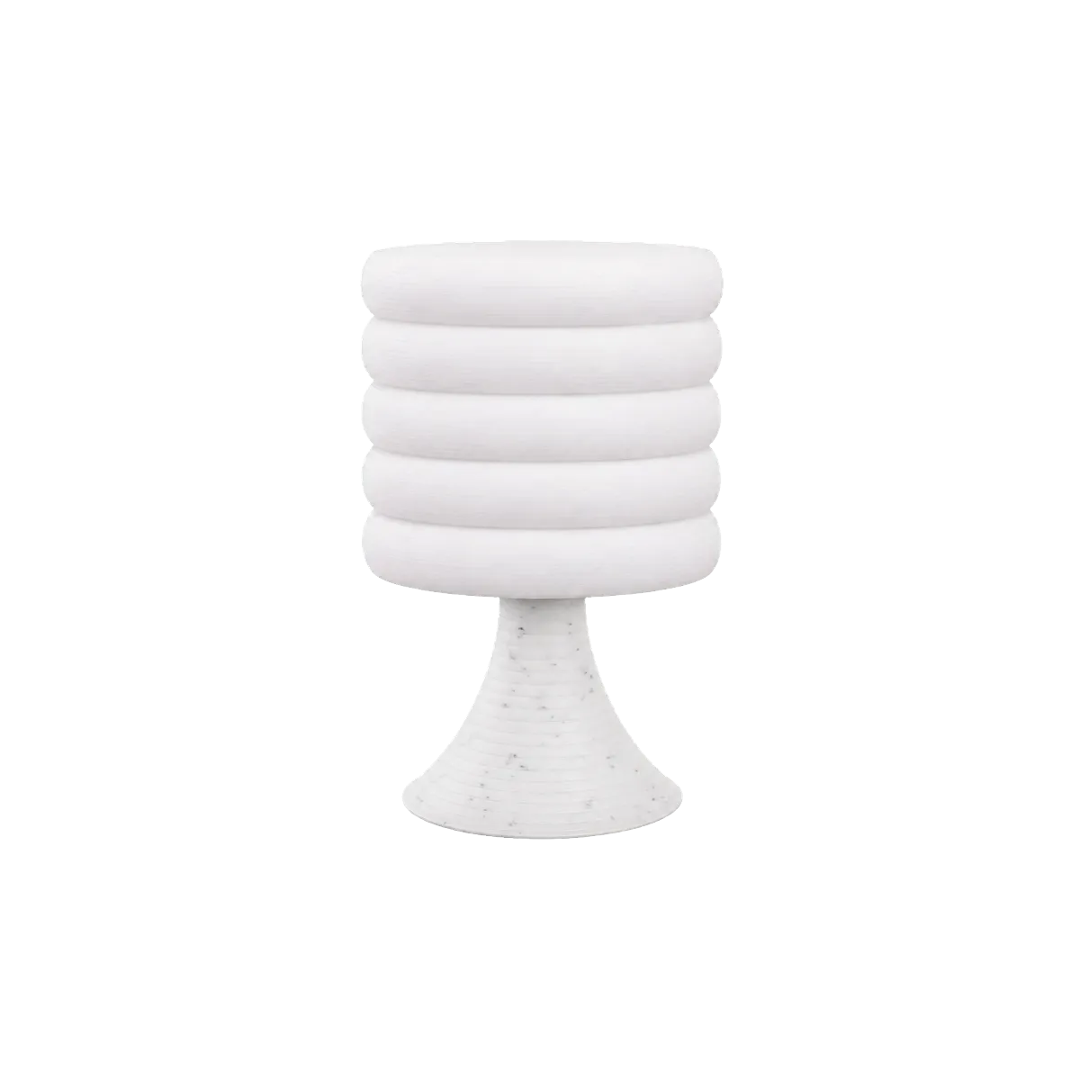 Luminária de Mesa Rafaela com Cúpula em Camadas — foto 7
