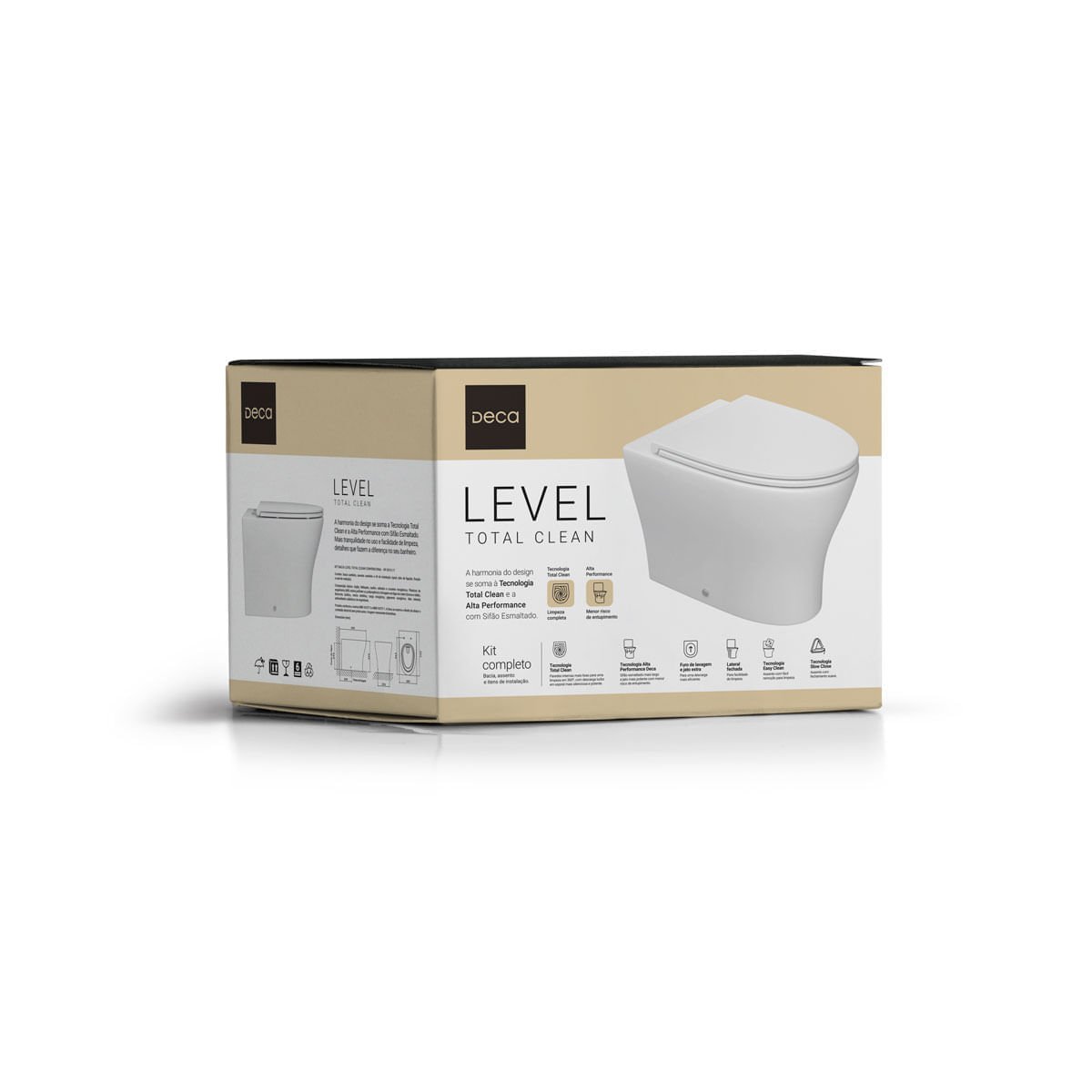 Kit completo Bacia Convencional Nova Level — foto 3
