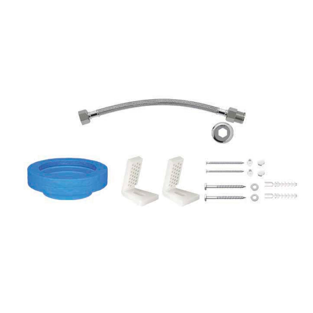 Kit de Instalação para Bacia com Caixa com Fixação Lateral